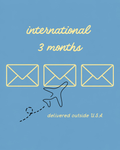 International 3-Month Package